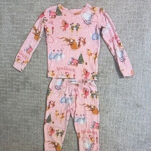 Nutcracker Kids Pajamas - Pink